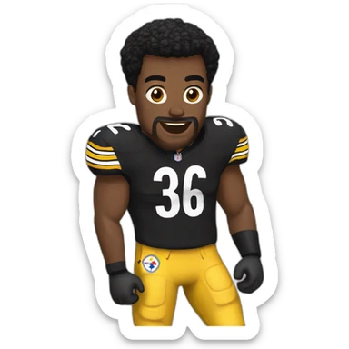 Steelers sticker