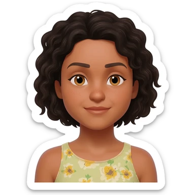 25 year old girl Jubilee Sabino sticker