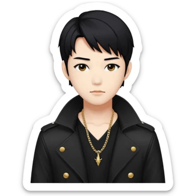 jinu from kpop demon hunters sticker