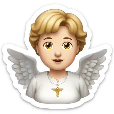 Angel Angela Merkel ￼ sticker
