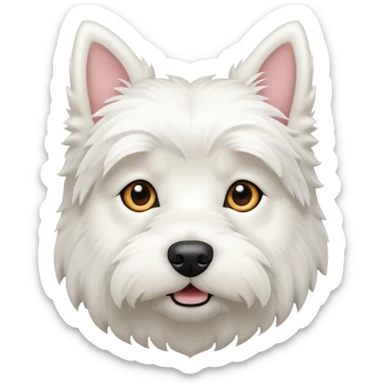 West Highland Terrier sticker
