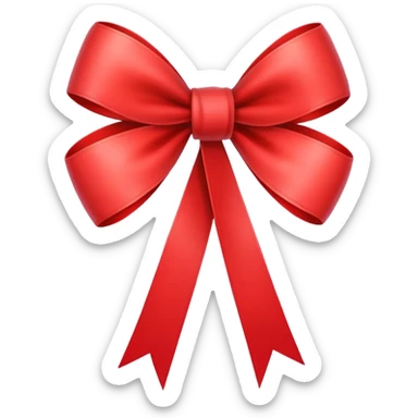 Noeud en ruban  sticker