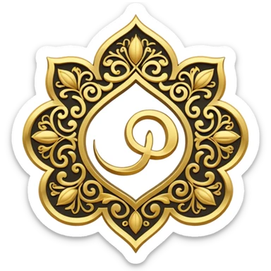 Iranian symbol sticker