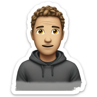 Real character of insideot 2 anxiety sticker