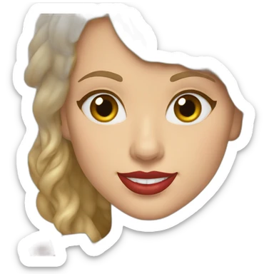 taylor-swift-49ers sticker