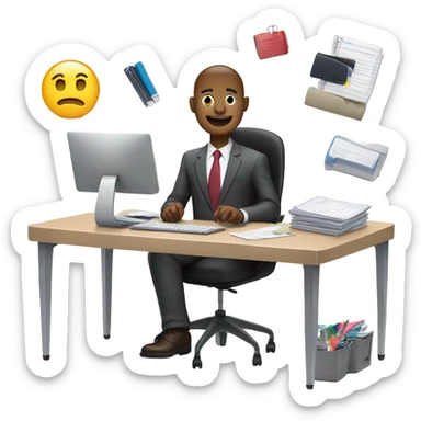 My normal job sticker