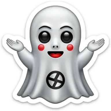 Snapchat ghost siég Heil nazi  sticker