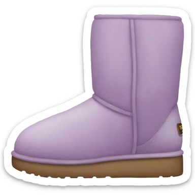 Light purple Ugg boots  sticker
