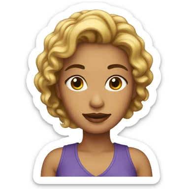 Mujer hermosa  sticker