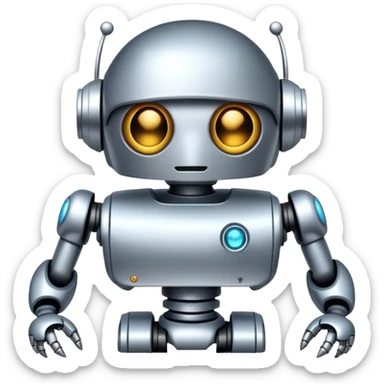 Sassy bot sticker