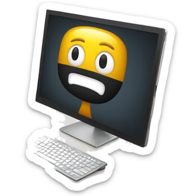 Webinar Emoji 
Usage: To indicate webinars or online presentations.
Design Idea: A computer monitor with a speaker icon. sticker