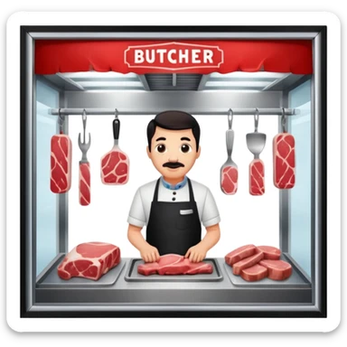 Quiero uno de carnicería chapala sticker