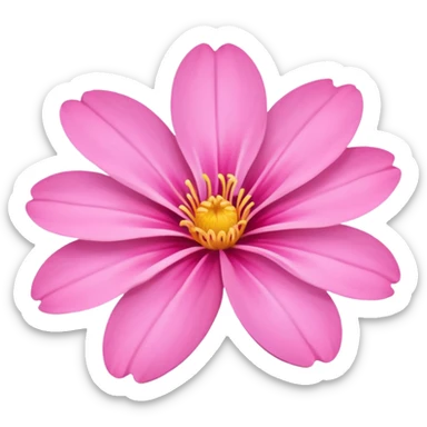 Pink flowers sticker