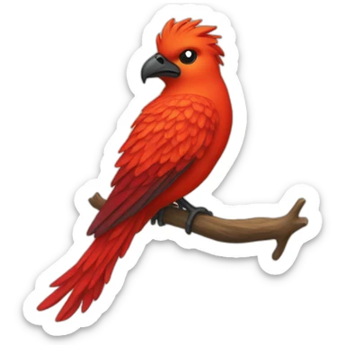 red firebird sticker