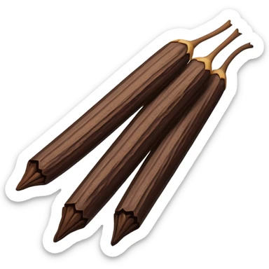 vanilla beans sticker