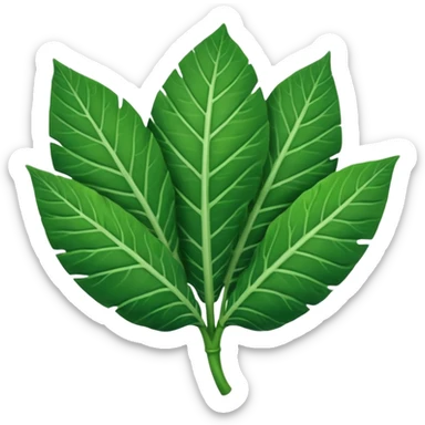taro leaf sticker
