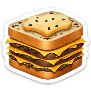 a turd sandwich sticker