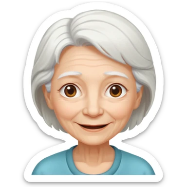 The Kind Grandmother in Fairy Tales sticker