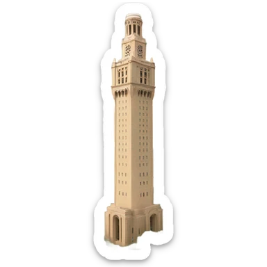 Ut Austin tower sticker
