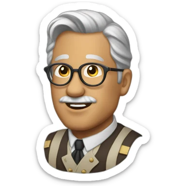 George Russel sticker