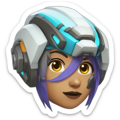 Overwatch Phara sticker