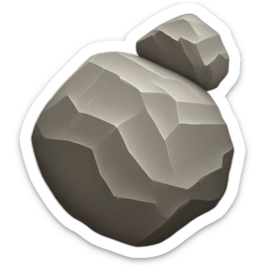 Sisyphus roll a boulder up a hill sticker