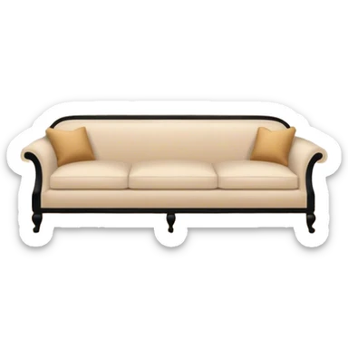 beige room filled with classic show house furniture with ears of all skin colors protruding from the wall as wallpaper every 6 inches apart both up and down sticker