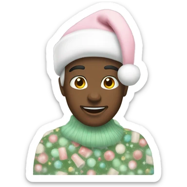 Pastel Christmas  sticker