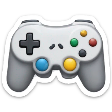 game console controller  sticker