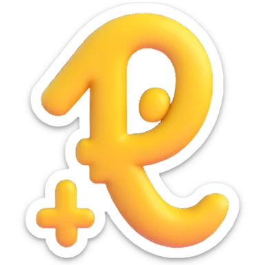 number 4 in 3D Emoji style, alternate pose sticker