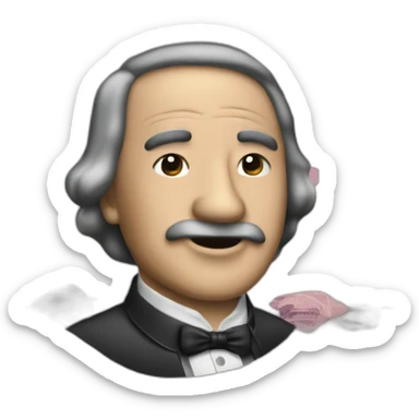 billete de 1000 pesos chilenos sticker