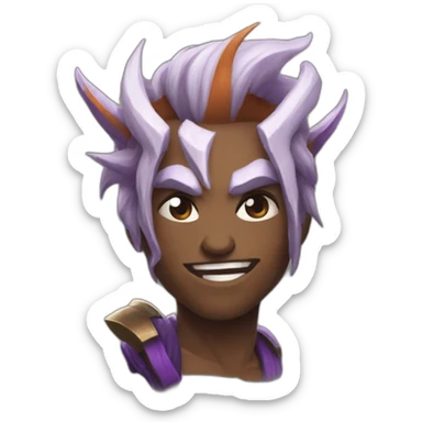 Varus from league of legends sticker