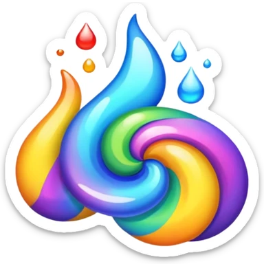 Chemical reaction  sticker