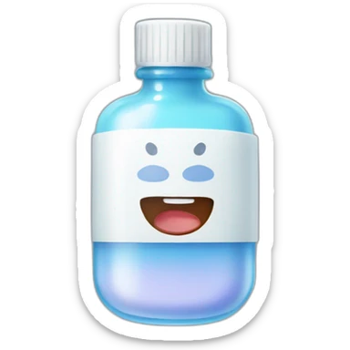 medicine oral drops sticker