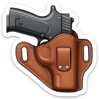 Holster sticker