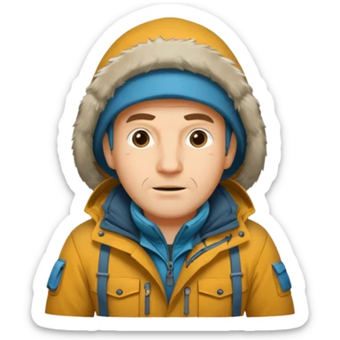 ice cave explorer sticker