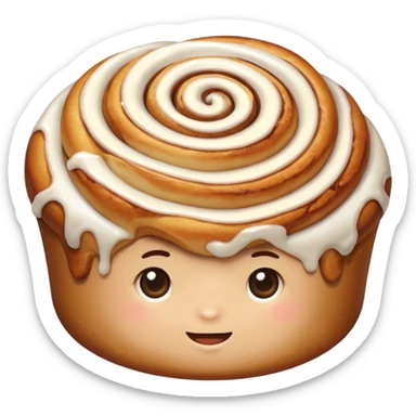 Cinnamon roll cute sticker