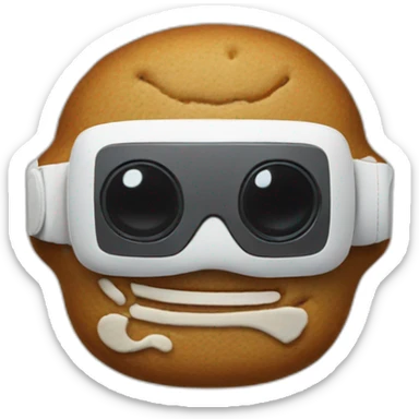 gingerbread-man-in-vr-headset sticker