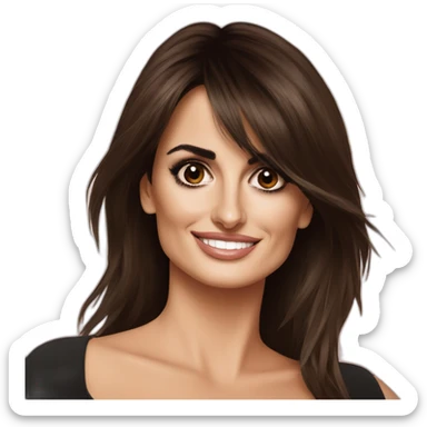 Penelope cruz sticker