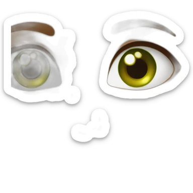 russian-girl-green-eyes-brown-hairs sticker