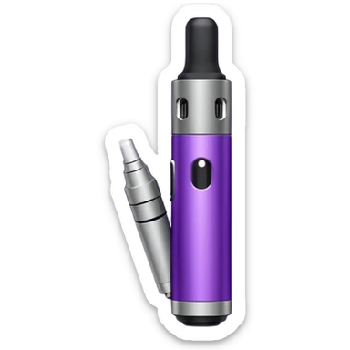 vape paars sticker
