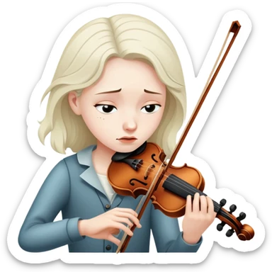 Sorrowful Melody sticker