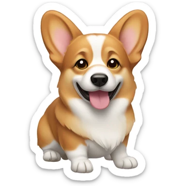 corgi  sticker