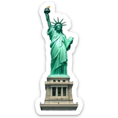 statue of liberty sticker