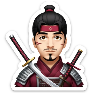 Resolute Samurai sticker