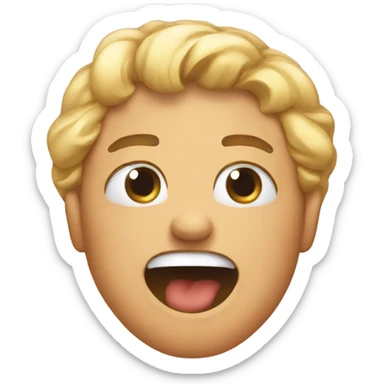 Emoji slapping face with embarrassment  sticker