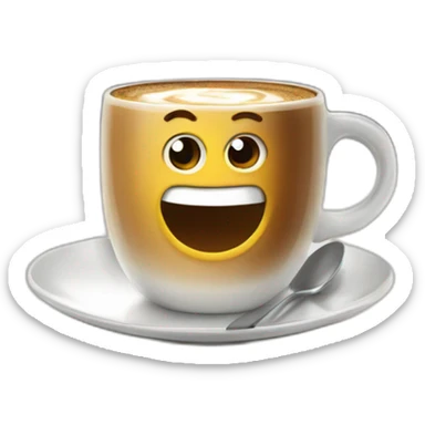 Guten Morgen Kaffee sticker