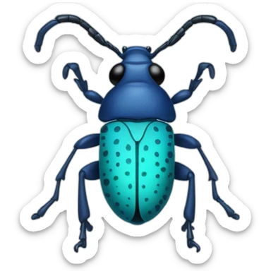 Hype Blue Weevil sticker