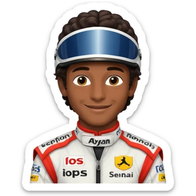 Ayrton Senna  sticker