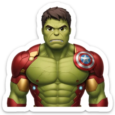 Avengers “assemble” lineup three
 sticker